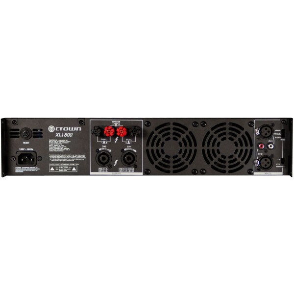 Main product image for Crown XLi 800 Power Amplifier 2 x 300W at 4 Ohms 245-5126